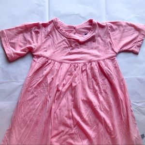 KicKee Pants Pink Short Sleeve Swing Dress